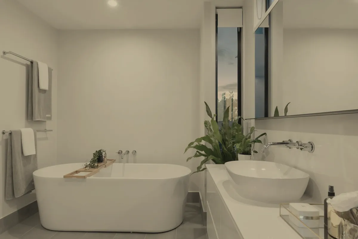 Bathroom before renovation