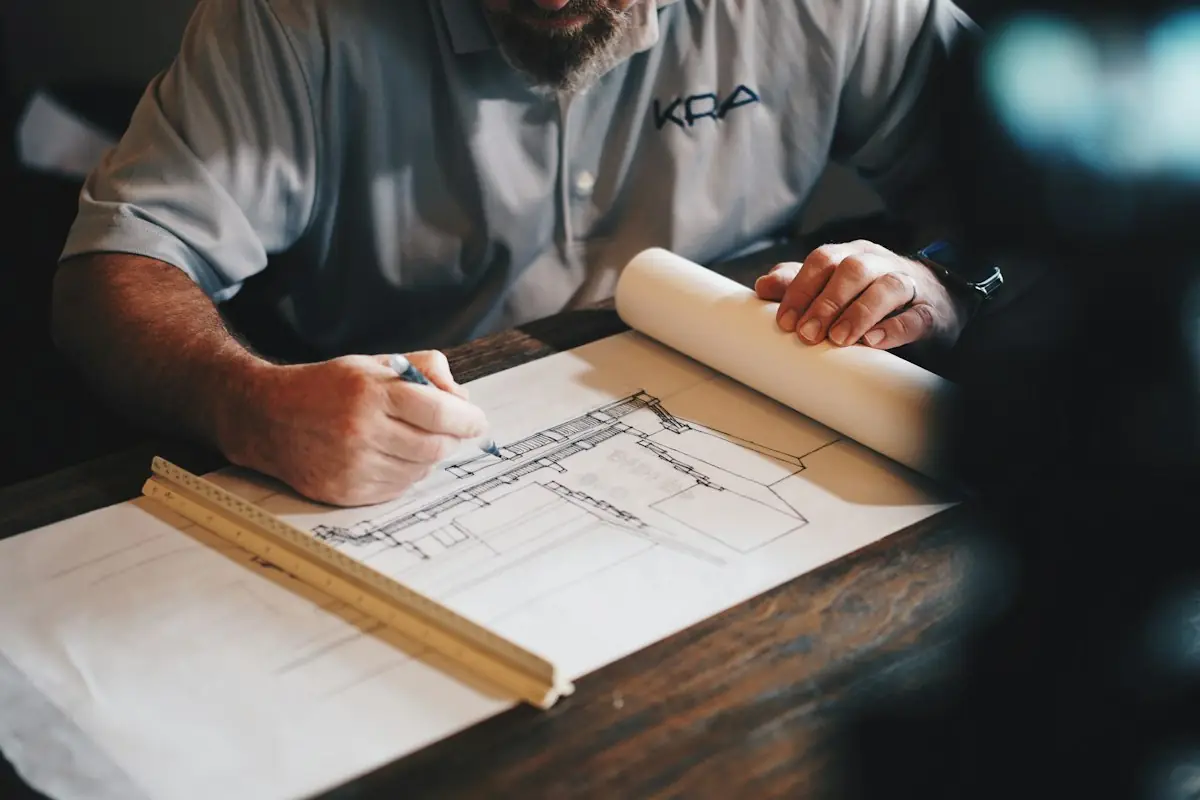 Contractor meeting with homeowner to discuss renovation project